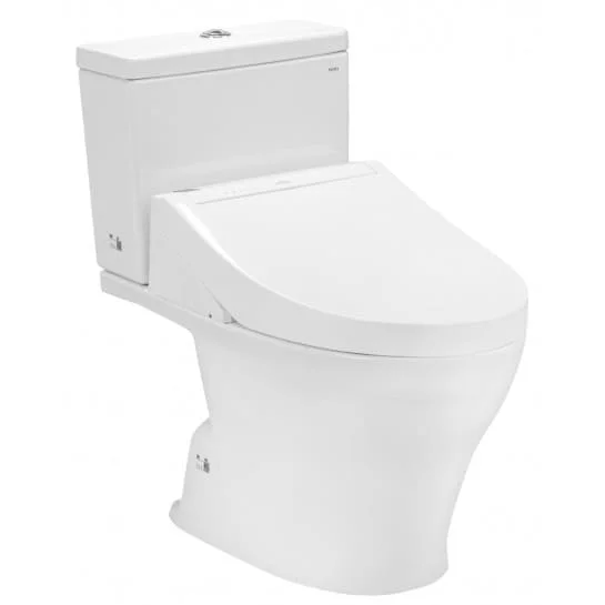 Bồn cầu 2 khối nắp rửa điện tử TOTO CS326DW14#XW