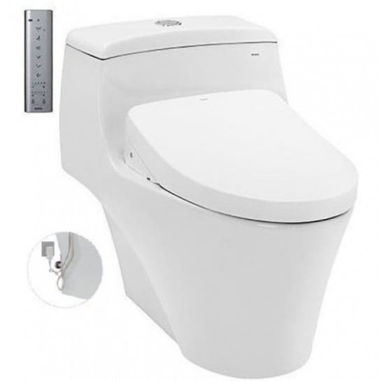 Bồn cầu 1 khối nắp rửa điện tử TOTO MS823DRW11
