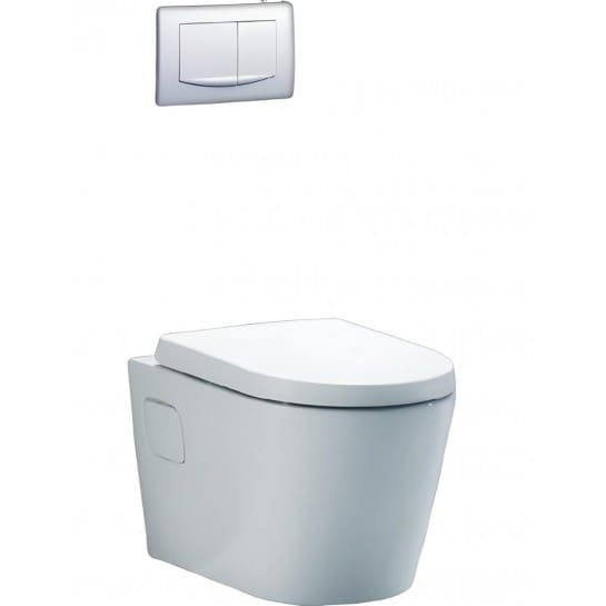 Bồn Cầu Treo Tường Két Nước Âm Tường Nắp Êm Caesar CPT1503 