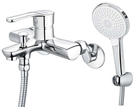 Vòi Sen Tắm Nóng Lạnh Bát Sen Tròn 3 Chế Độ Caesar S743C 