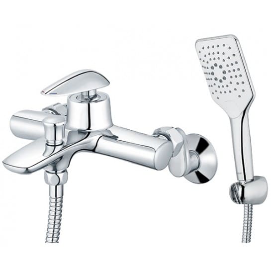 Vòi Sen Tắm Nóng Lạnh Bát Sen Dài 3 Chế Độ Caesar S813C 