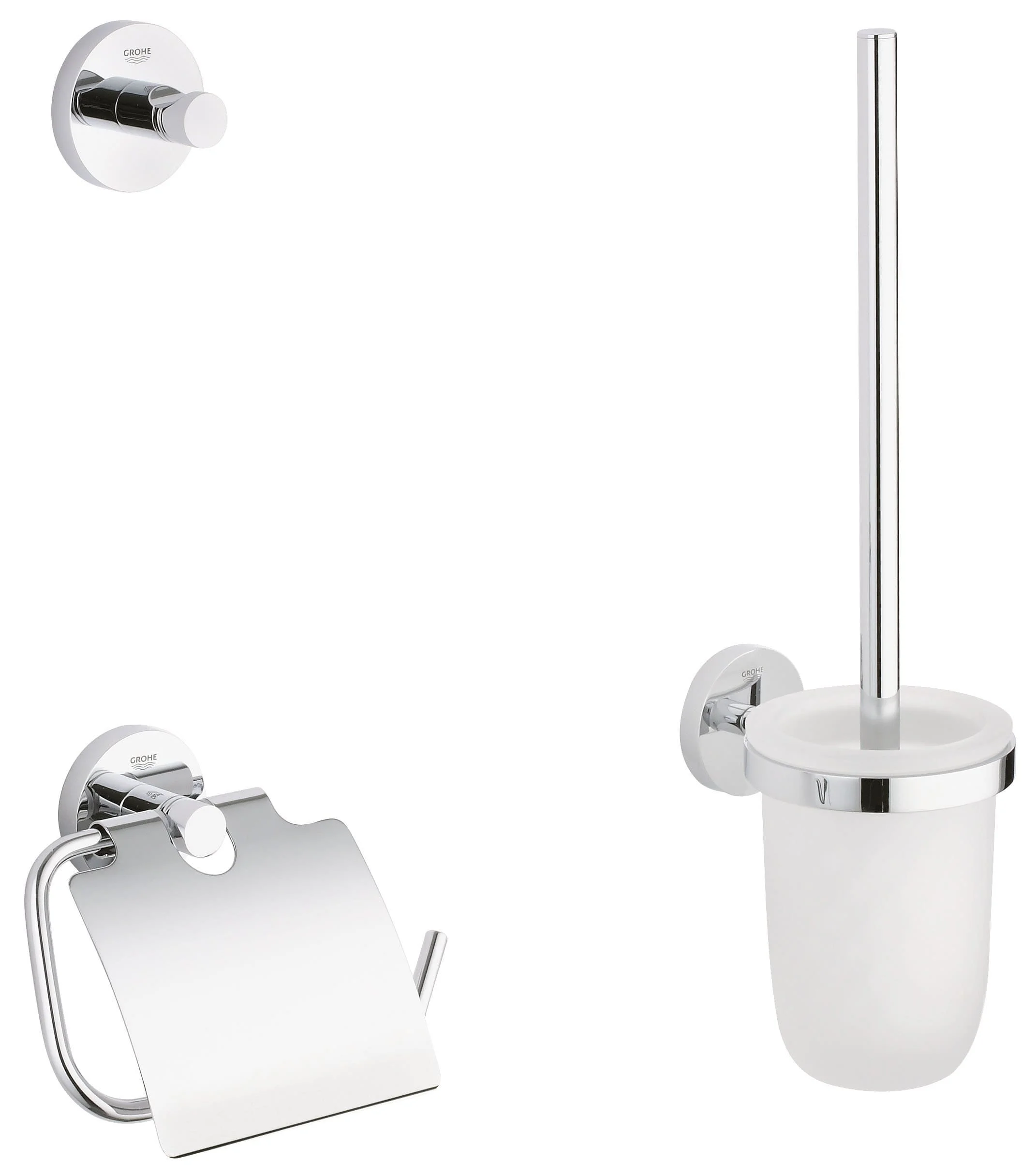 Bộ phụ kiện phòng vệ sinh 3 món Grohe 40407001