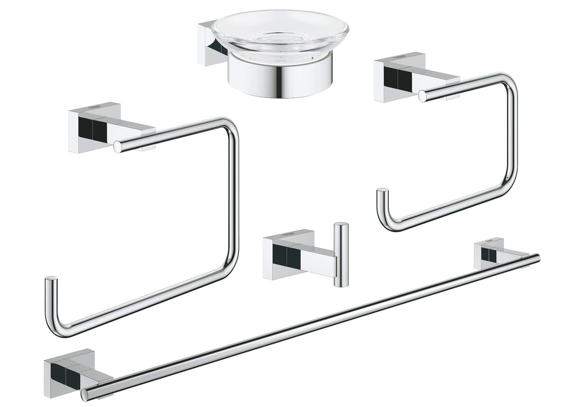 Bộ phụ kiện phòng tắm 5 món Grohe 40758001