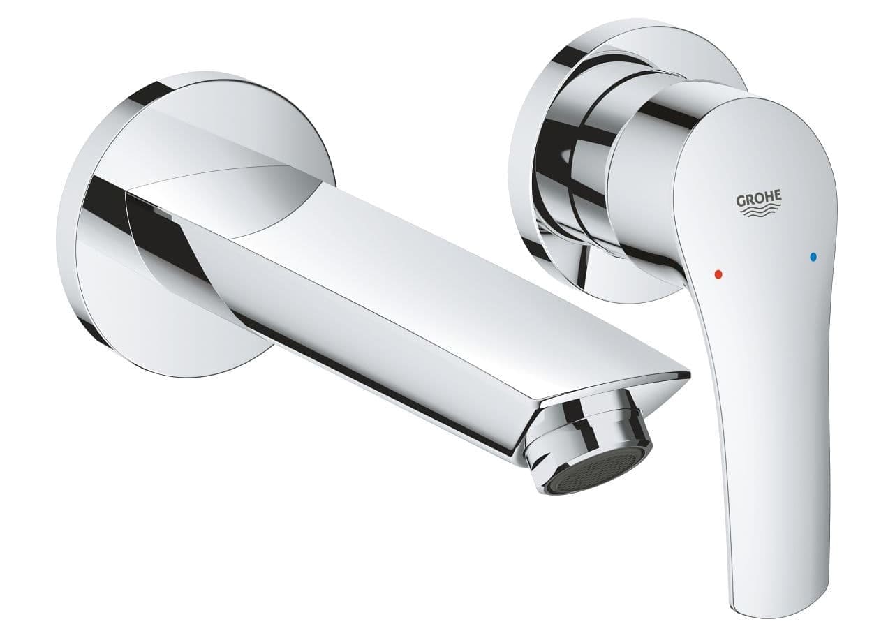 Vòi Chậu Lavabo Nóng Lạnh Gắn Tường Đức Grohe 29337003