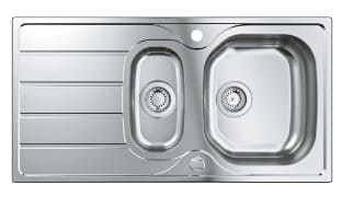 Chậu Rửa Bát 2 Hố Có Bàn Nhập Khẩu Đức Grohe 31564SD1