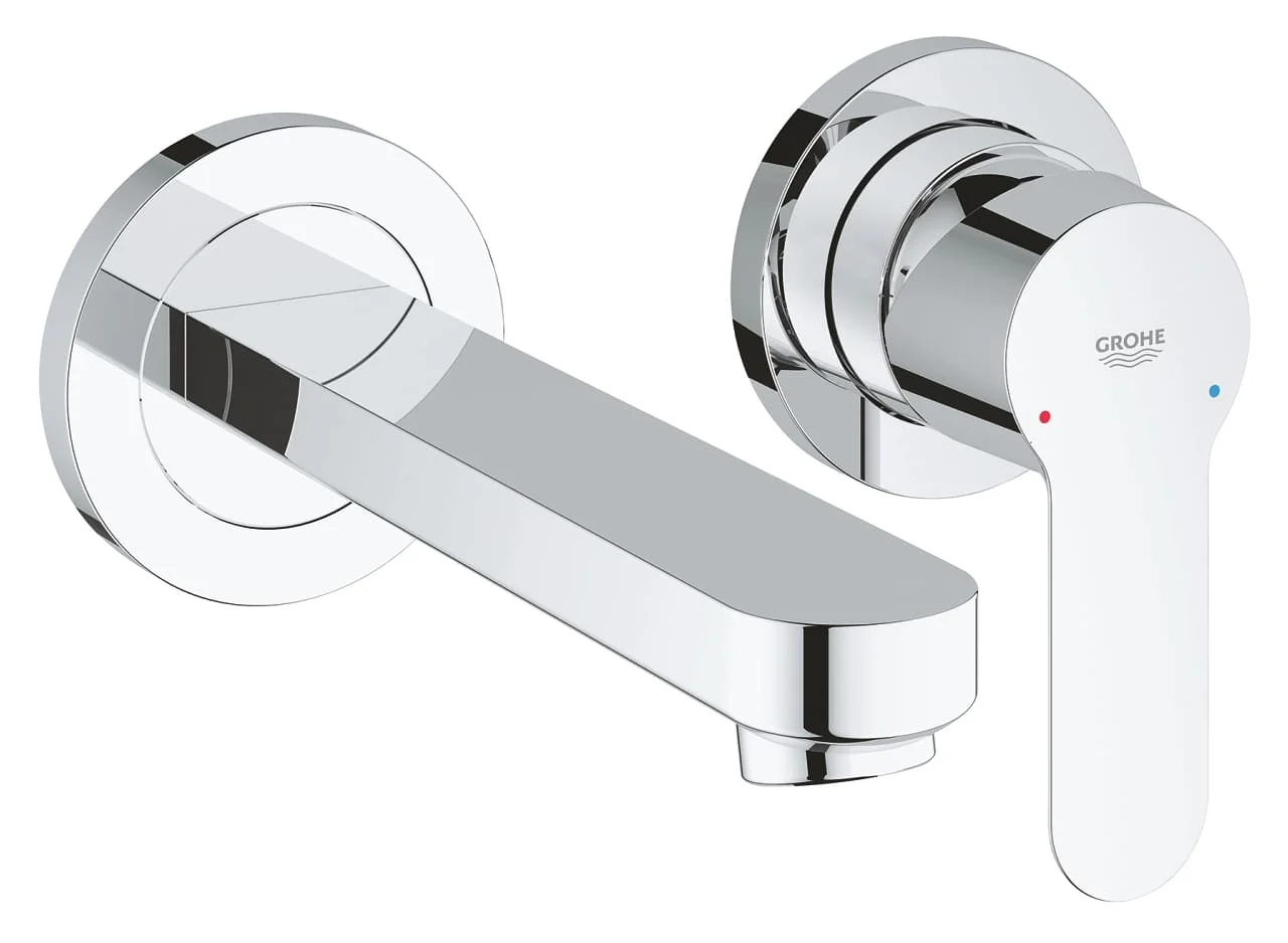 Vòi Chậu Lavabo Nóng Lạnh Gắn Tường Đức Grohe 20474001