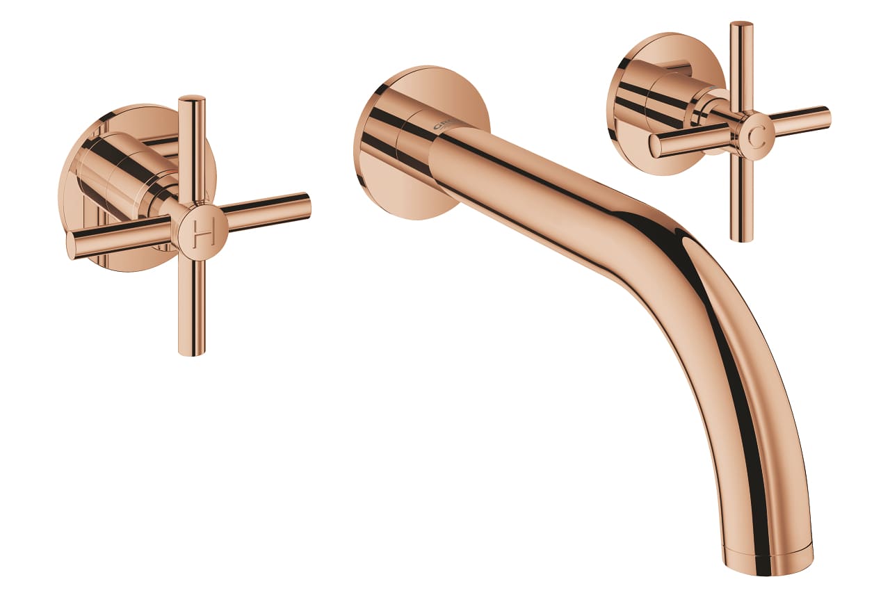 Vòi Chậu Lavabo Nóng Lạnh Gắn Tường Đức Grohe 20164DA3