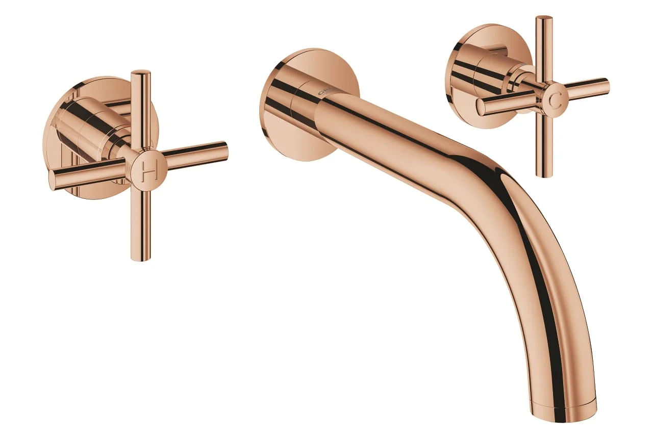 Vòi Chậu Lavabo Nóng Lạnh Gắn Tường Đức Grohe 20164DA3