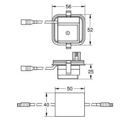 Bản vẽ Máy Biến Thế Nhập Khẩu Đức Grohe 66834000