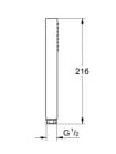 Bản vẽ Tay Sen Tắm Nhập Khẩu Đức Grohe 27888AL0