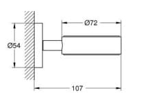 Bản vẽ Đĩa Đựng Xà Phòng Nhập Khẩu Đức Grohe 40369GN1