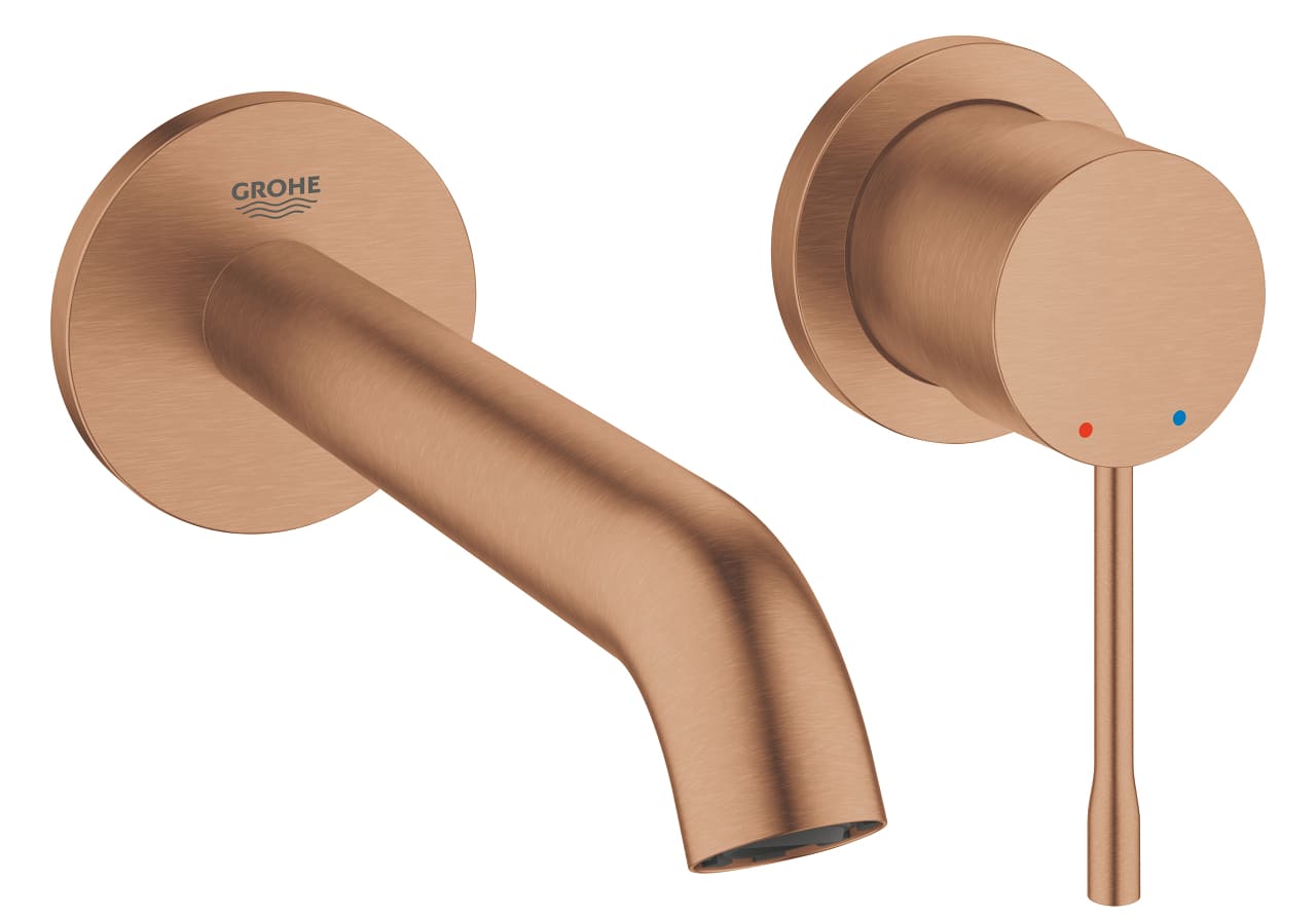 Vòi Chậu Lavabo Nóng Lạnh Gắn Tường Đức Grohe 19408DL1