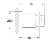 Bản vẽ Gác Sen Nhập Khẩu Đức Grohe 27074DL0