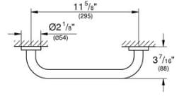 Bản vẽ Thanh Vịn Cho Người Khuyết Tât Đức Grohe 40421DL1