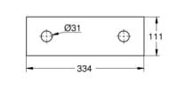 Bát Sen Tắm Gắn Trần Đức Grohe 26785000