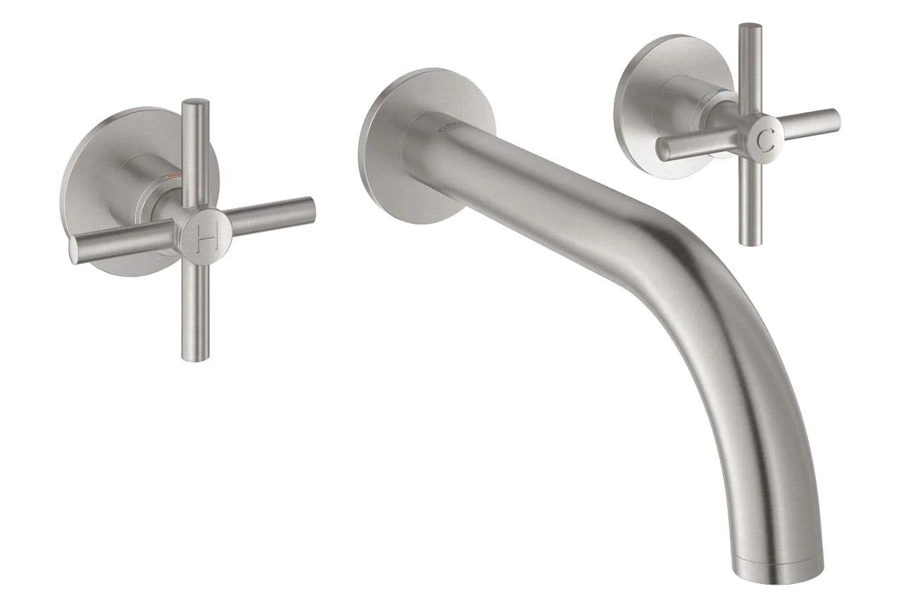 Vòi Chậu Lavabo Nóng Lạnh Gắn Tường Đức Grohe 20164DC3