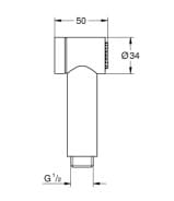 Bản vẽ Tay Sen Tắm Nhập Khẩu Đức Grohe 26328000