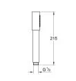Bản vẽ Tay Sen Tắm Nhập Khẩu Đức Grohe 26465DC0
