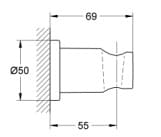 Bản vẽ Gác Sen Nhập Khẩu Đức Grohe 27074ALC