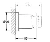 Bản vẽ Gác Sen Nhập Khẩu Đức Grohe 27074ALC
