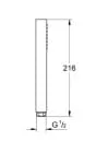 bản vẽ Tay Sen Tắm Nhập Khẩu Đức Grohe 27888A00