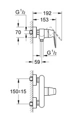 Củ Sen Tắm Nóng Lạnh Đức Grohe 32837GL0