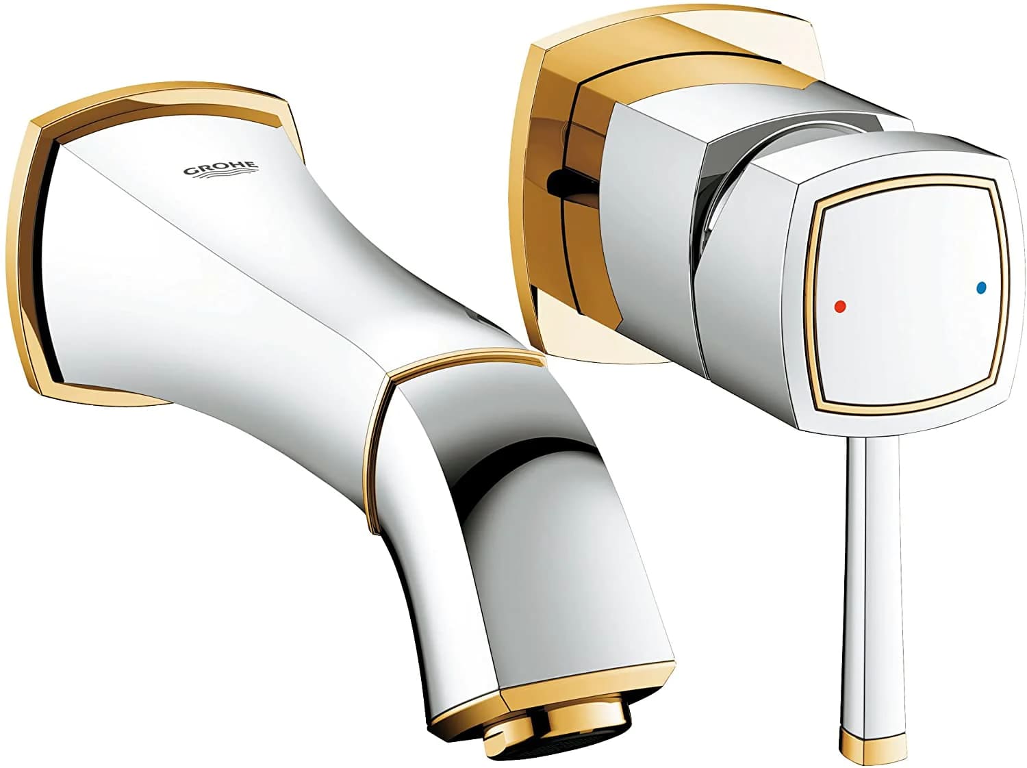 Vòi Nóng Lạnh Lavabo Gắn Tường GROHE 19929IG0