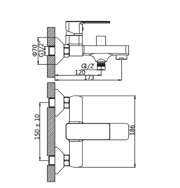 Bản vẽ Củ Sen Tắm Paulschmitt PA012B