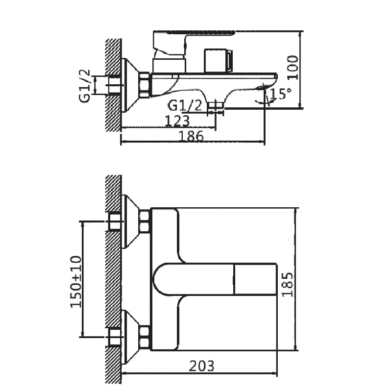 Bản vẽ Củ Sen Tắm Paulschmitt PA016B