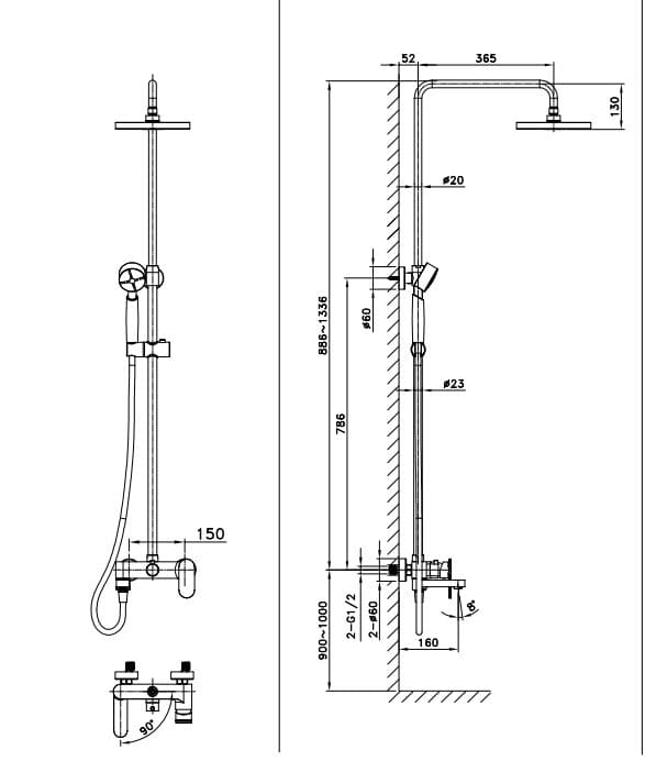 Bản vẽ Sen Cây Paulschmitt PA502R