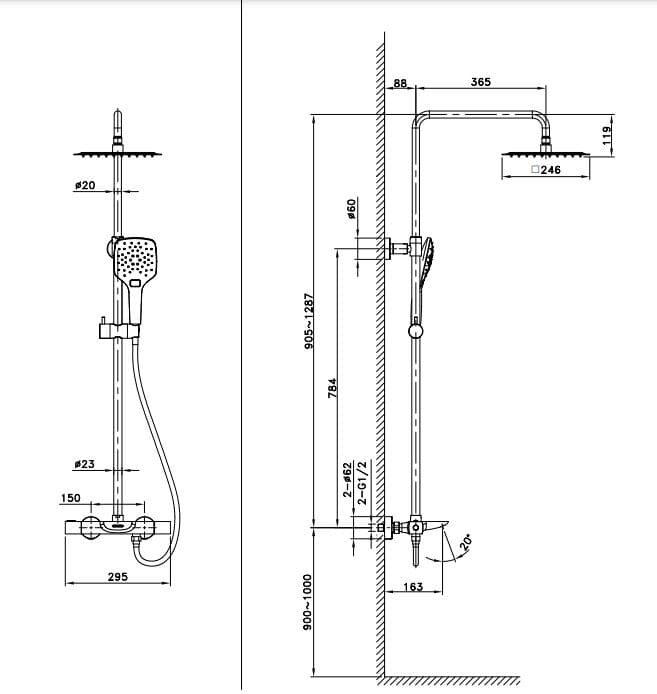 Bản vẽ Sen Cây Paulschmitt PA503R