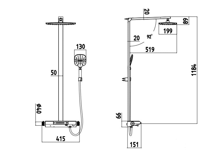 Bản vẽ Sen Cây Paulschmitt PA509R
