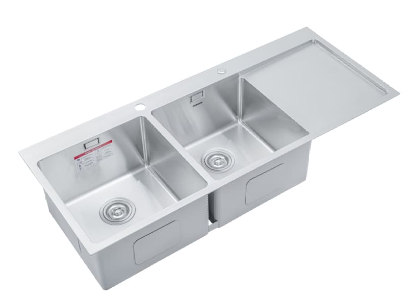 Chậu Rửa Bát 2 Hố Có Bàn Paulschmitt PA11648-T