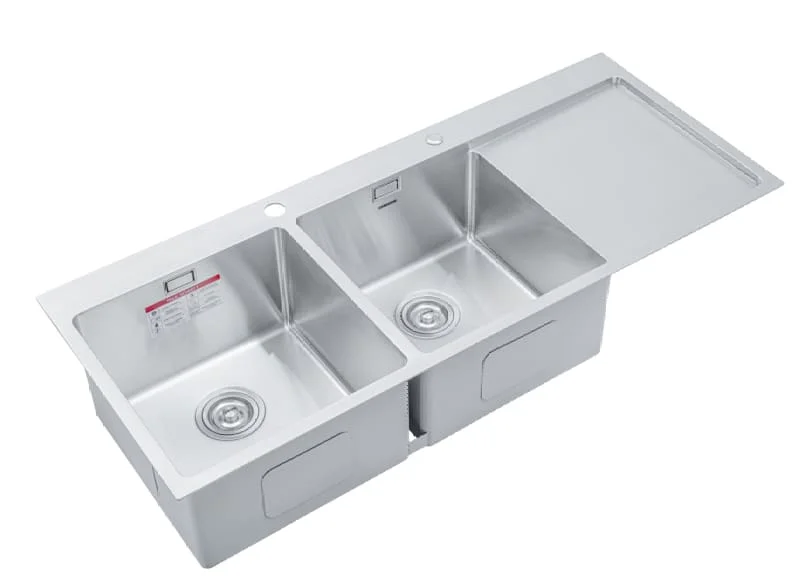 Chậu Rửa Bát 2 Hố Có Bàn Paulschmitt PA11648-T