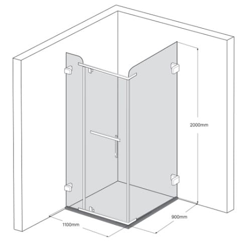 Phòng Tắm Kính FENDI FDG-1X3