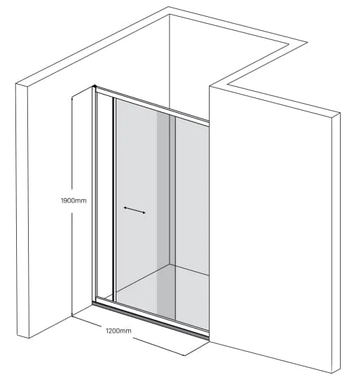 Phòng Tắm Kính FENDI FKP-4X2