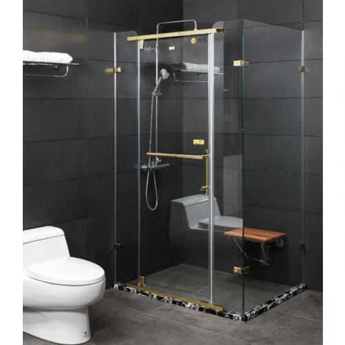 Phòng Tắm Kính Màu Vàng FENDI FDG-2X4 