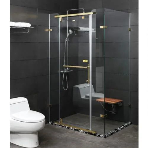 Phòng Tắm Kính Màu Vàng FENDI FDG-2X4
