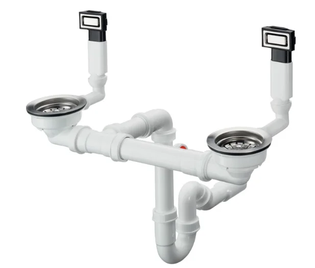 Xi phông chậu rửa bát đôi Hansgrohe 43923009