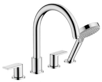 BỘ TRỘN BỒN TẮM 4 Lỗ HANSGROHE 71451007