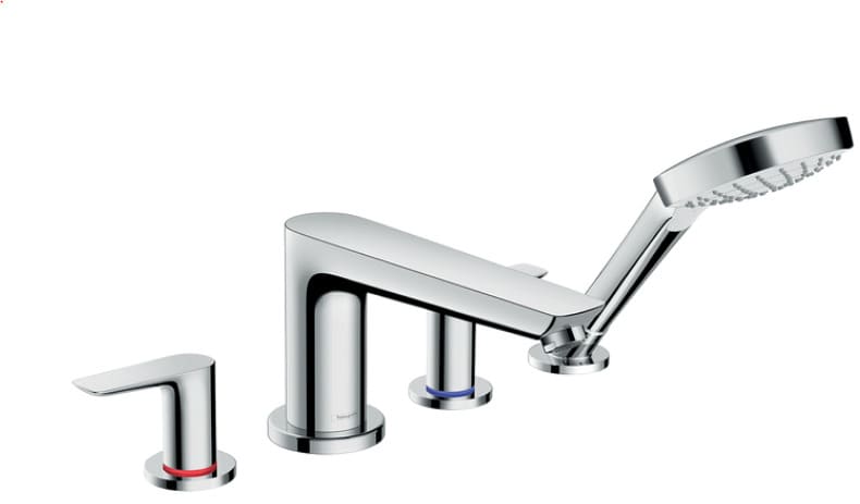 BỘ TRỘN BỒN TẮM 4 Lỗ HANSGROHE 71748007