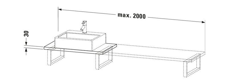 Chậu Rửa Lavabo Có Điều Khiển Duravit BR104C04949