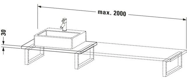 Chậu Rửa Lavabo Có Điều Khiển Duravit BR106C07979