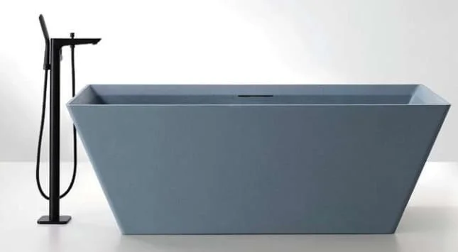 Bồn Tắm Mô Phỏng Đá Tự Nhiên Đặt Sàn Mowoen MW001-Matt Gray 170