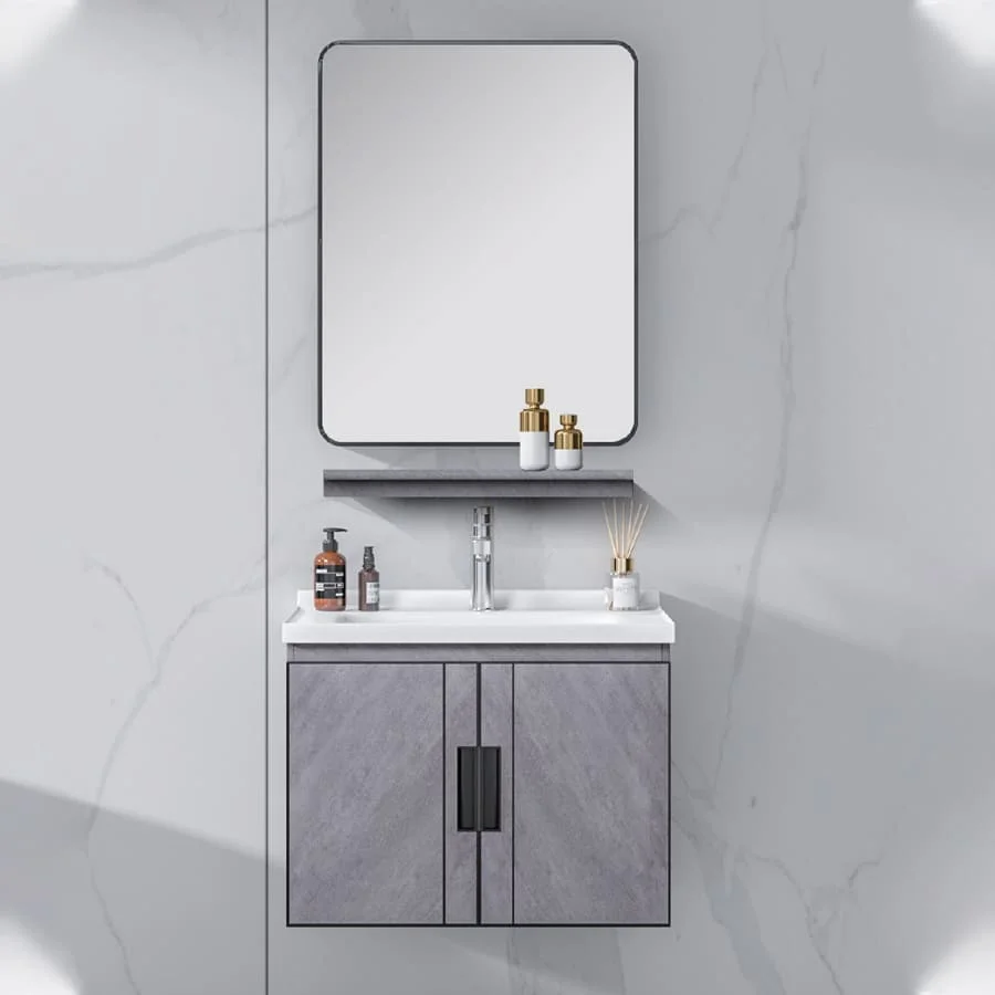 Bộ tủ chậu cao cấp đèn Mowoen MW6562-60