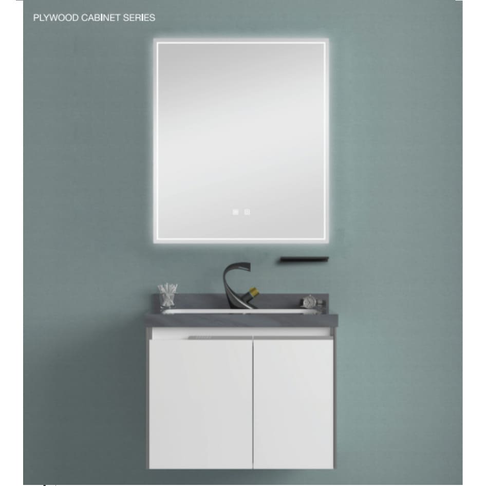 Bộ tủ chậu cao cấp đèn Led Mowoen MW6631R-60SB