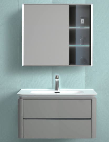 Bộ tủ chậu cao cấp đèn Led Mowoen MW6632-100