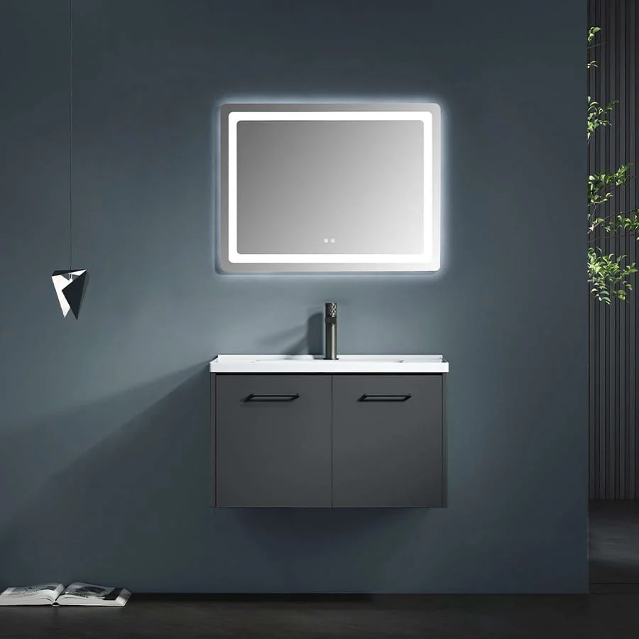 Bộ tủ chậu cao cấp đèn Mowoen MW6810S-80