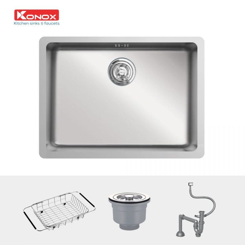 Chậu rửa bát 1 hố Undermount Sink Cube 5444SU
