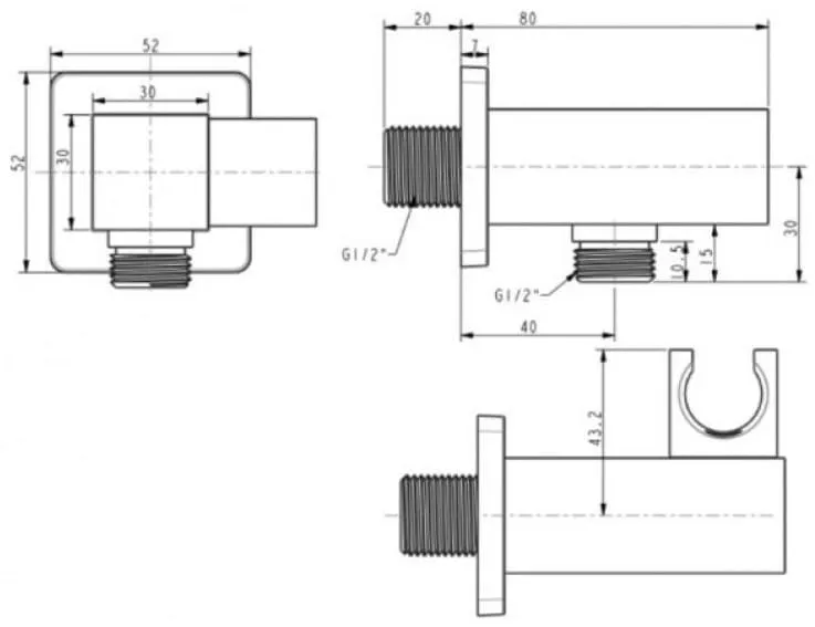 Bản vẽ Gác Sen American Standard FFAS9143MB 